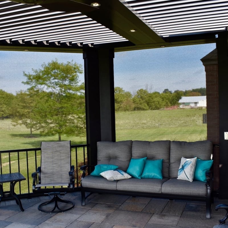 Geometric Pergola at Ohio Residence preview 4
